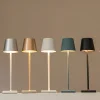 Đèn bàn di động Đèn ngủ LED có thể sạc lại Đèn bàn không dây hiện đại Đèn ngủ cho trang trí phòng học Đèn cắm trại