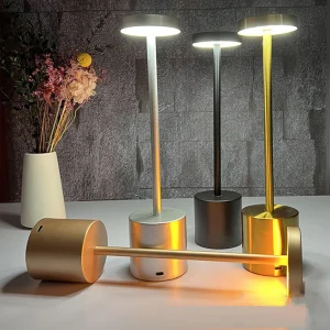 Đèn Bàn Đơn Giản Cafe Đèn Để Bàn Sạc USB Đèn Bàn Không Dây Đèn Ngủ Cho Phòng Ngủ Cafe Thanh Bàn Học Đèn Sàn