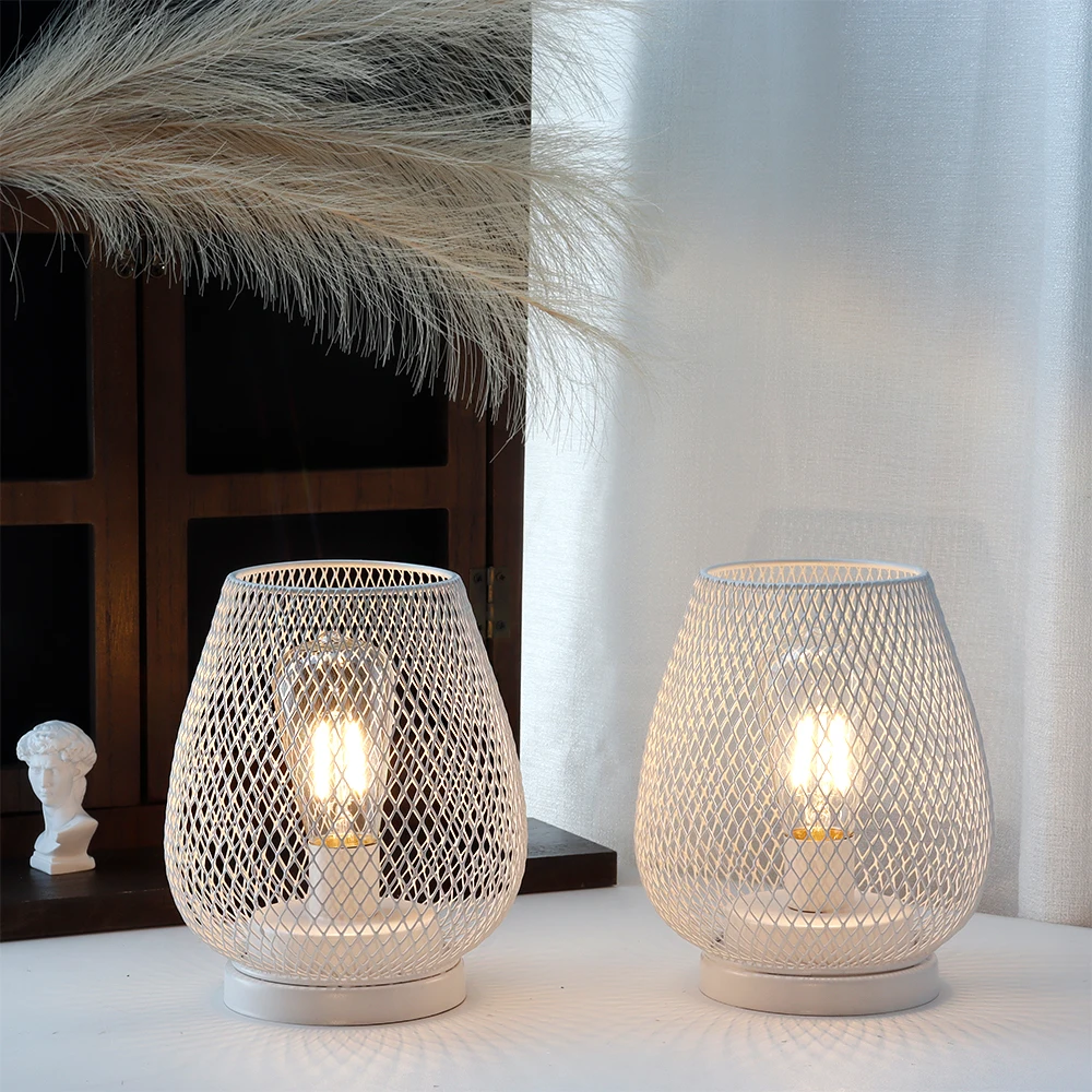 Đèn Bàn Kim Loại Màu Trắng Hoạt Động Bằng Pin Đèn Ngoài Trời Đèn Lồng Có Đèn LED Bóng Đèn Edison Cho Đám Cưới Đảng Sân Sự Kiện trang Trí Nhà - Hình 2 Đèn Bàn Kim Loại Màu Trắng Hoạt Động Bằng Pin Đèn Ngoài Trời Đèn Lồng Có Đèn LED Bóng Đèn Edison Cho Đám Cưới Đảng Sân Sự Kiện trang Trí Nhà - Hình 2