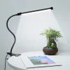 Đèn bàn LED dạng kẹp Bảo vệ mắt Tay lái 360° 3 màu đèn 10 độ sáng Có thể điều chỉnh độ sáng vô hạn Chiều dài cáp 2M 5W USB Po