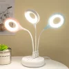 Đèn bàn LED Đèn ngủ di động Đèn bàn có thể gập lại tự do Đèn đọc sách USB Đèn Talbe Bảo vệ mắt Đèn bàn tiết kiệm năng lượng