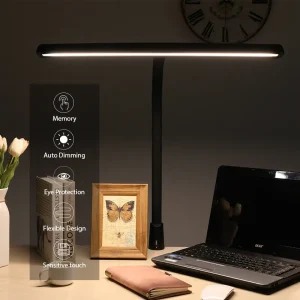 Đèn bàn LED kẹp kiến trúc sư – Ánh sáng 24W siêu sáng, chống chói màn hình, dùng cho văn phòng, phòng thu