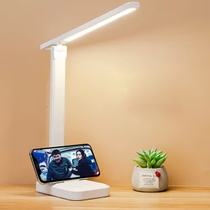 Đèn bàn LED với pin lithium Đèn bàn LED di động có thể gập lại Đèn ngủ cho phòng ngủ ký túc xá đại học Đọc sách - Hình 4