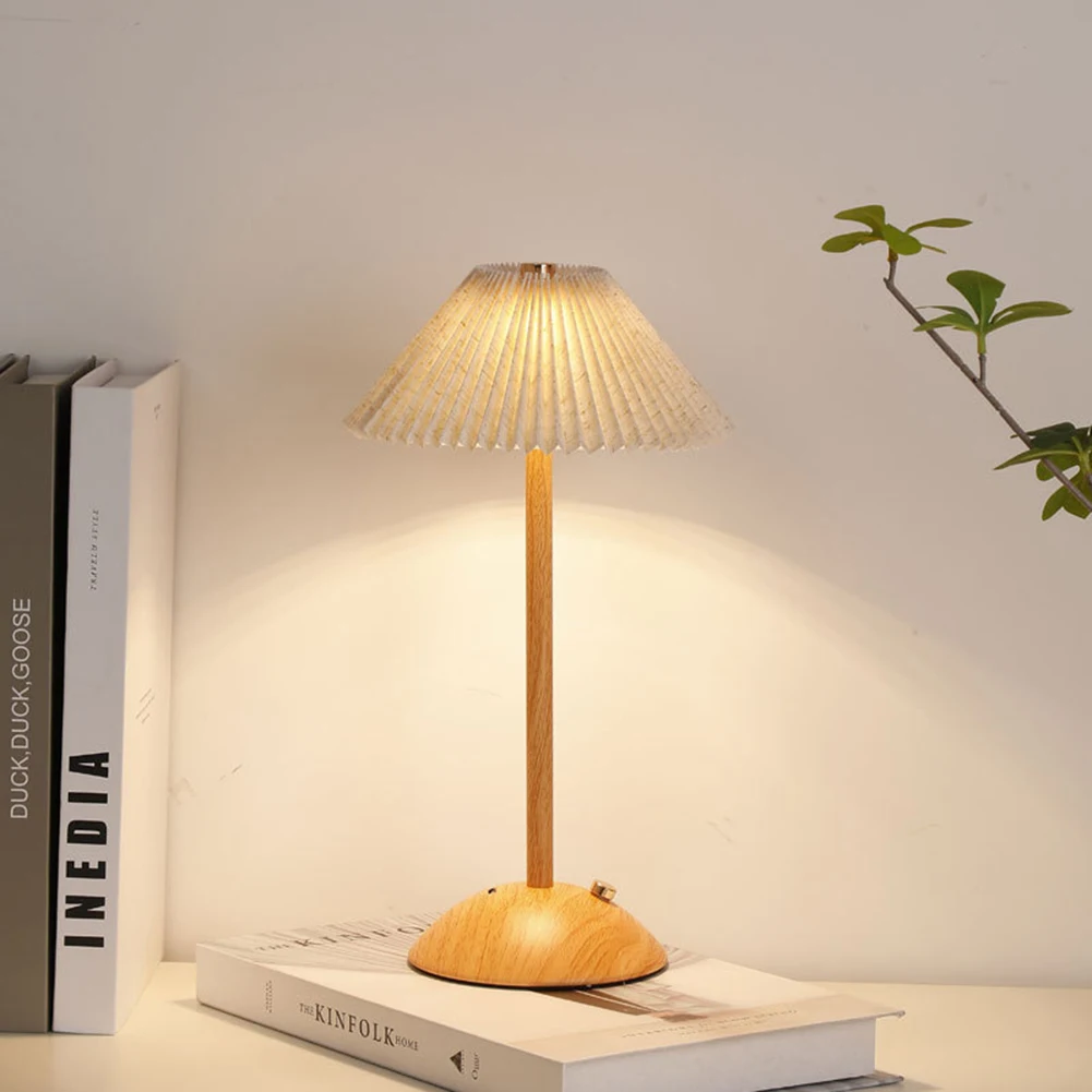 Đèn Bàn Nhỏ Có Thể Sạc Lại Đèn LED Di Động Để Bàn Bóng Vải Tối Giản Đầu Giường Ánh Sáng Cho Nhà Hàng Phòng Ngủ Quán Cà Phê - Hình 4 Đèn Bàn Nhỏ Có Thể Sạc Lại Đèn LED Di Động Để Bàn Bóng Vải Tối Giản Đầu Giường Ánh Sáng Cho Nhà Hàng Phòng Ngủ Quán Cà Phê - Hình 4