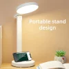 Đèn bàn sạc có chức năng bộ nhớ độ sáng 3 màu Điều chỉnh độ sáng bằng cảm ứng Đèn đầu giường