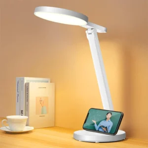 Đèn bàn sạc có chức năng bộ nhớ độ sáng 3 màu Điều chỉnh độ sáng bằng cảm ứng Đèn đầu giường - Hình 2