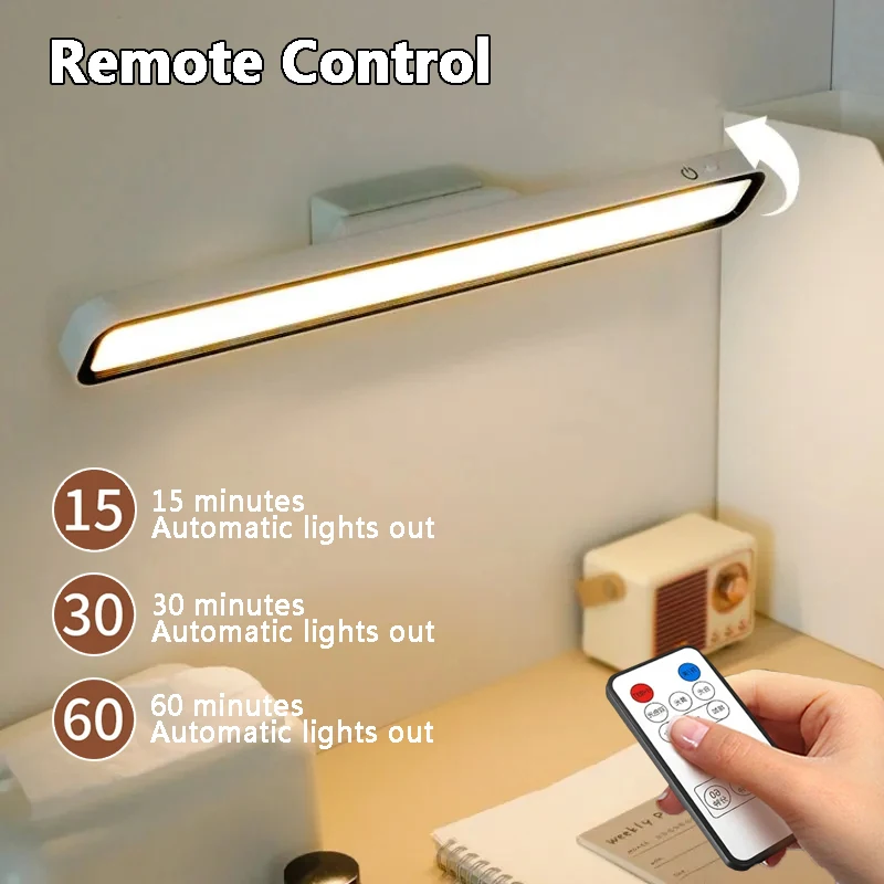 Đèn bàn sạc có thể treo Đèn bàn đọc sách từ tính Đèn LED điều khiển từ xa Đèn mờ chạy bằng pin Đèn ngủ phòng ngủ chạy bằng pin - Hình 4 Đèn bàn sạc có thể treo Đèn bàn đọc sách từ tính Đèn LED điều khiển từ xa Đèn mờ chạy bằng pin Đèn ngủ phòng ngủ chạy bằng pin - Hình 4