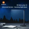 Đèn bàn Xiaomi Mijia 1S Đen Phiên bản nâng cao Ra95 LED có thể điều chỉnh ánh sáng 2.4G Wifi không dây Hỗ trợ Mihome hoặc Siri Voice Cont