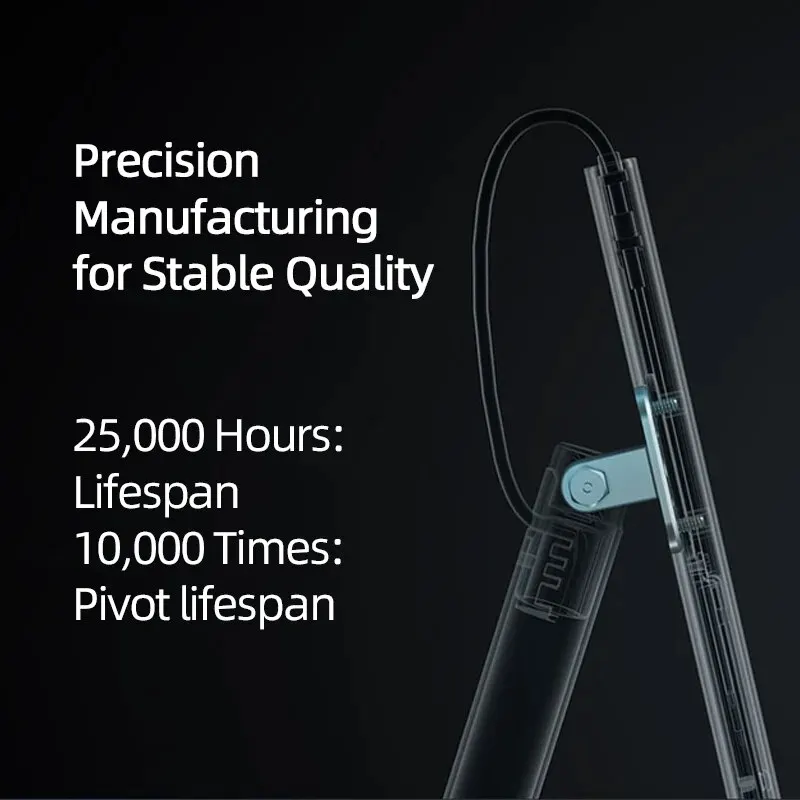 Đèn bàn Xiaomi Mijia 1S Đen Phiên bản nâng cao Ra95 LED có thể điều chỉnh ánh sáng 2.4G Wifi không dây Hỗ trợ Mihome hoặc Siri Voice Cont - Hình 4 Đèn bàn Xiaomi Mijia 1S Đen Phiên bản nâng cao Ra95 LED có thể điều chỉnh ánh sáng 2.4G Wifi không dây Hỗ trợ Mihome hoặc Siri Voice Cont - Hình 4