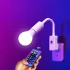 Đèn Bóng đèn LED mờ E27 có điều khiển từ xa Đèn chùm Led thân thiện với môi trường Không có bức xạ cho phòng ngủ gia đình Phòng khách