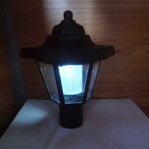 Đèn Các nhà sản xuất cung cấp Đèn tường lục giác nhựa năng lượng mặt trời chiếu sáng tường ngoài trời sân vườn LED Đèn đường nhỏ Đèn tường treo - Hình 3