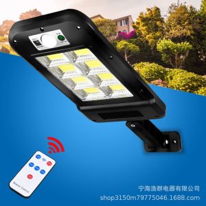 Đèn cảm biến năng lượng mặt trời Đèn sân vườn Đèn tường Đèn tường ngoài trời cảm ứng cơ thể con người Đèn đường năng lượng mặt trời tích hợp Đèn sân vườn - Hình 2