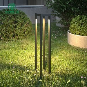 Đèn cắm cỏ led nhôm Đèn sân vườn chiếu sáng Đèn đường Đèn cắm cỏ cộng đồng vuông sân vườn biệt thự chống gỉ - Hình 4