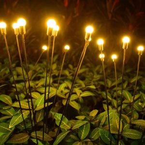 Đèn cắm đom đóm năng lượng mặt trời Đèn sân vườn ngoài trời năng lượng mặt trời Đèn trang trí Đèn năng lượng mặt trời Đèn đom đóm - Hình 2