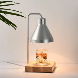 Đèn Cảm Giác Kim Loại Đèn Bàn Thơm Đèn Trang Trí Phòng Ngủ 110-230V Ấm Nến Bắc Âu Nóng Chảy Đèn Chiếu Sáng Trong Nhà