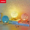 Đèn Cắm USB Lãng Mạn Đèn Ngủ Sáng Tạo INS Gió Đầy Sao Đèn Bàn Phòng Ngủ Đèn Ngủ Giả Tưởng Mây Bóng Trăng Ánh Sáng
