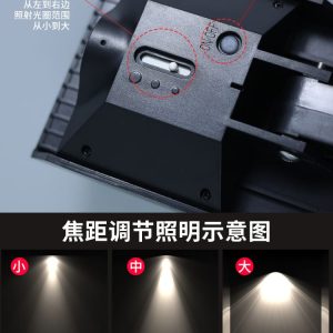 Đèn Cây Năng Lượng Mặt Trời Ánh Sáng Ngoài Trời Chống Thấm Nước Phong Cảnh Sân Vườn Bãi Cỏ Cắm Đèn Chiếu Treo Tường Rửa Đèn Tường Đèn Pha - Hình 3