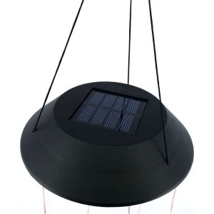 Đèn Chuông Gió Năng Lượng Mặt Trời - Đèn Treo Ngoài Trời Sân Thượng Sân Vườn Tiểu Cảnh Đèn Trang Trí Cửa Hàng Đồ Uống Khí Quyển Treo Đèn - Hình 2