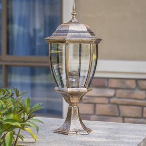 Đèn cột Đèn sân vườn ngoài trời Đèn tường biệt thự Đèn tường sân cổng Đèn cột biệt thự nông thôn Đèn cổng chống nước - Hình 2
