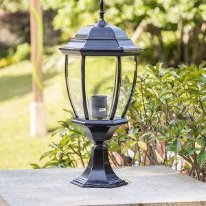 Đèn cột Đèn sân vườn ngoài trời Đèn tường biệt thự Đèn tường sân cổng Đèn cột biệt thự nông thôn Đèn cổng chống nước - Hình 3
