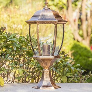 Đèn cột Đèn sân vườn ngoài trời Đèn tường biệt thự Đèn tường sân cổng Đèn cột biệt thự nông thôn Đèn cổng chống nước - Hình 4