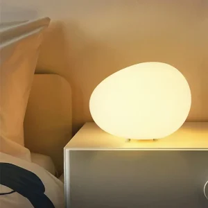 Đèn Đá cuội Đèn Ngủ Hiện Đại Tối Giản Bầu Không Khí Để Bàn Đèn Trang Trí Lãng Mạn Để Bàn Đầu Giường Đèn Miễn Phí Vận Chuyển - Hình 2