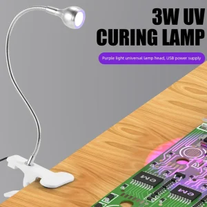Đèn DC5V 3W USB Đèn LED Để Bàn Có Kẹp Đèn Bàn Linh Hoạt Đọc Sách Nghiên Cứu Văn Phòng Đầu Giường Làm Việc Trẻ Em đèn Ngủ Cho Gia Đình - Hình 3