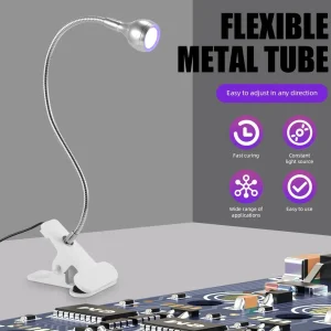 Đèn DC5V 3W USB Đèn LED Để Bàn Có Kẹp Đèn Bàn Linh Hoạt Đọc Sách Nghiên Cứu Văn Phòng Đầu Giường Làm Việc Trẻ Em đèn Ngủ Cho Gia Đình - Hình 4
