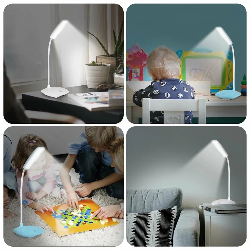 Đèn đọc sách LED Pin kép & Sạc USB Công tắc cảm ứng Đèn bàn Độ sáng ba lớp Bảo vệ mắt Đèn học tập của sinh viên - Hình 4 Đèn đọc sách LED Pin kép & Sạc USB Công tắc cảm ứng Đèn bàn Độ sáng ba lớp Bảo vệ mắt Đèn học tập của sinh viên - Hình 4