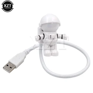 Đèn Đọc Sách Mini USB Để Bàn Đèn Litwod Bàn Phím Máy Tính Ánh Sáng Di Động Spaceman Phi Hành Gia Phi Hành Gia Đèn Ngủ LED Có Thể Điều Chỉnh