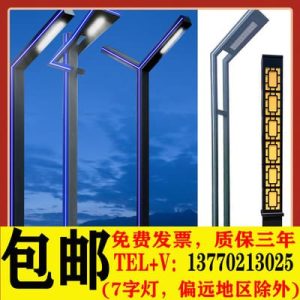 Đèn đường ánh sáng ngoài trời ánh sáng sân vườn ánh sáng nhôm định hình ánh sáng cảnh quan 3 mét LED ánh sáng đường phố sân vườn công viên biệt thự không thấm nước siêu sáng