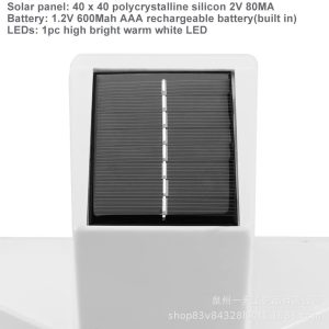 Đèn Explosive Christmas Solar Cross Solar Lawn Light Ground Chèn Niềm tin tôn giáo ngoài trời Ánh sáng bia mộ - Hình 2