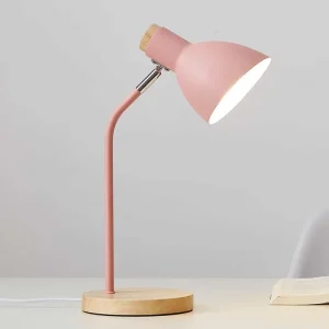 Đèn Gỗ Sáng Tạo Đèn Bàn Bắc Âu Flex Để Bàn Nghệ Thuật LED Đơn Giản E27 Đèn/Bảo Vệ Mắt Đọc Sách & Phòng Khách Phòng Ngủ trang Trí Nhà - Hình 3