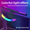 Đèn HD USB Vô Cấp Mờ Màn Hình Đèn Treo Màn Hình Cong Màn Hình Ánh Sáng RGB Nền Khí Quyển Để Bàn Màn Hình Thanh Ánh Sáng