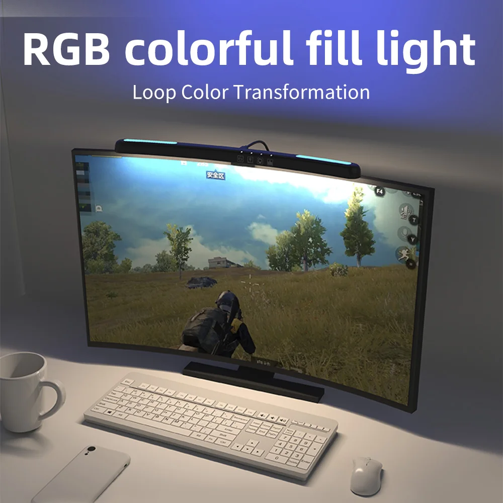 Đèn HD USB Vô Cấp Mờ Màn Hình Đèn Treo Màn Hình Cong Màn Hình Ánh Sáng RGB Nền Khí Quyển Để Bàn Màn Hình Thanh Ánh Sáng - Hình 4 Đèn HD USB Vô Cấp Mờ Màn Hình Đèn Treo Màn Hình Cong Màn Hình Ánh Sáng RGB Nền Khí Quyển Để Bàn Màn Hình Thanh Ánh Sáng - Hình 4