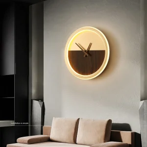 Đèn Hiện Đại Tối Giản Đèn LED Dán Tường Có Đồng Hồ Phòng Ngủ Phòng Ăn Hành Lang Lối Đi Đèn Nhà Chiếu Sáng Trong Nhà Trang Trí Đèn - Hình 3