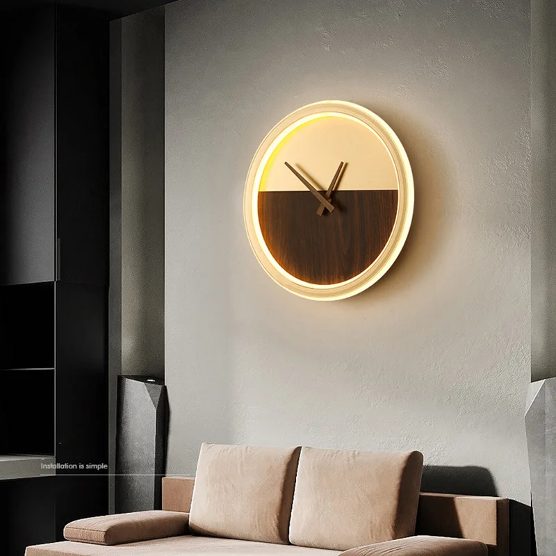Đèn Hiện Đại Tối Giản Đèn LED Dán Tường Có Đồng Hồ Phòng Ngủ Phòng Ăn Hành Lang Lối Đi Đèn Nhà Chiếu Sáng Trong Nhà Trang Trí Đèn - Hình 3 Đèn Hiện Đại Tối Giản Đèn LED Dán Tường Có Đồng Hồ Phòng Ngủ Phòng Ăn Hành Lang Lối Đi Đèn Nhà Chiếu Sáng Trong Nhà Trang Trí Đèn - Hình 3