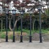 Đèn Hiện đại tối giản LED đầu Đèn sân cộng đồng cảnh quan vườn vườn ngoài trời không thấm nước sân Đèn đường nhà máy bán hàng trực tiếp