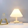 Đèn INS Phong Cách Xếp Ly Để Bàn Gấp Di Động Đèn Phòng Ngủ Hàn Quốc Nhật Bản Bắc Âu Retro Trang Trí Đèn Ngủ Khí Quyển Đèn