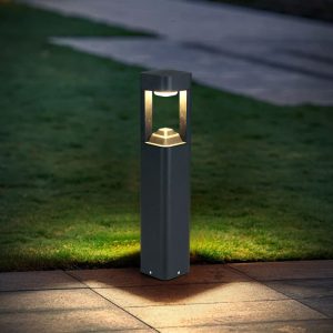 Đèn Lawn Light Quảng trường Sun Garden Light Ngoài trời không thấm nước Garden Lawn Light Nhôm hiện đại Phong cách Trung Quốc Lawn Light - Hình 3