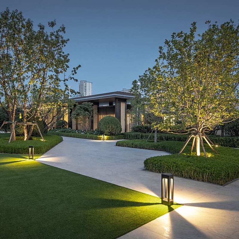 Đèn Lawn Light Quảng trường Sun Garden Light Ngoài trời không thấm nước Garden Lawn Light Nhôm hiện đại Phong cách Trung Quốc Lawn Light - Hình 4 Đèn Lawn Light Quảng trường Sun Garden Light Ngoài trời không thấm nước Garden Lawn Light Nhôm hiện đại Phong cách Trung Quốc Lawn Light - Hình 4
