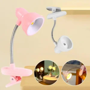 Đèn LED Bảo Vệ Mắt Sách Đèn Ngủ Mini Có Thể Điều Chỉnh Kẹp Nghiên Cứu Để Bàn Chạy Bằng Pin Linh Hoạt Cho Du Lịch Phòng Ngủ Đọc Sách - Hình 3