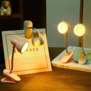 Đèn LED Bảo Vệ Mắt Sách Đèn Ngủ Mini Có Thể Điều Chỉnh Kẹp Nghiên Cứu Để Bàn Chạy Bằng Pin Linh Hoạt Cho Du Lịch Phòng Ngủ Đọc Sách - Hình 4