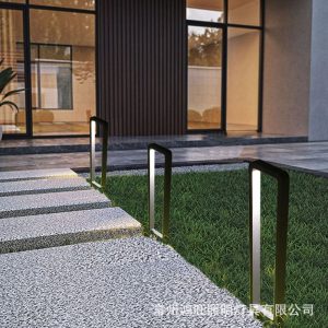Đèn LED chiếu sáng bãi cỏ Biệt thự tối giản hiện đại Đèn sân vườn Đèn cảnh quan sân vườn Đèn đường sân vườn ngoài trời Đèn cắm cỏ - Hình 3