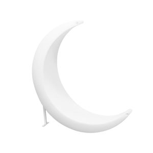 Đèn Led Dạ Quang Mặt Trăng Ghế Xích Đu Năng Lượng Mặt Trời Đèn Sân Vườn Ngoài Trời Hoạt Động Lễ Hội Trang Trí Lưới Đỏ Trăng Lưỡi Liềm Đèn Ngôi Sao - Hình 3
