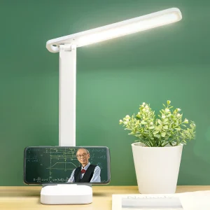 Đèn LED Để Bàn Bảo Vệ Mắt Cảm Ứng Nghiên Cứu Có Thể Điều Chỉnh Độ Sáng Đèn Văn Phòng Có Thể Gập Lại Đèn Bàn Sạc USB Đèn Ngủ Cho Đèn Đọc Sách