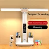 Đèn LED Để Bàn Có Lịch Đồng Hồ Nhiệt Độ Đèn Ngủ USB Sạc Không Dây Đèn Bàn Điều Khiển Cảm Ứng Đèn Cắm Trại