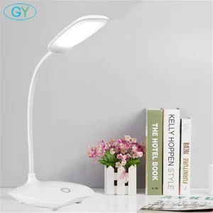 Đèn LED Để Bàn Có Thể Gập Lại Mờ Đèn Bàn Cảm Ứng DC5V Dùng Nguồn USB Để Bàn 6000K Đèn Ngủ Cảm Ứng Mờ Đèn Di Động