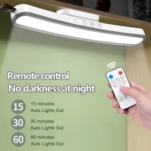 Đèn LED Để Bàn Cong Sạc 1800MAh Từ Đèn Bàn Từ Xa Cảm Ứng Mờ Treo Đèn Ngủ Phòng Ngủ Nhà Bếp 32/42CM - Hình 3