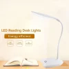 Đèn LED Để Bàn Để Bàn Sạc USB Chiếu Sáng Bảo Vệ Mắt Phòng Đèn Ngủ Phòng Ngủ Đầu Giường Đèn Đọc Sách Học Sinh